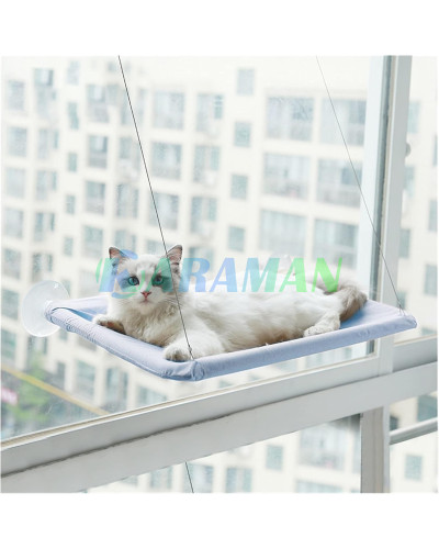 Підвісна лежанка для котів на присосках Suction Cup Cat Nest. MA688 (1 ящ. = 35 шт.)