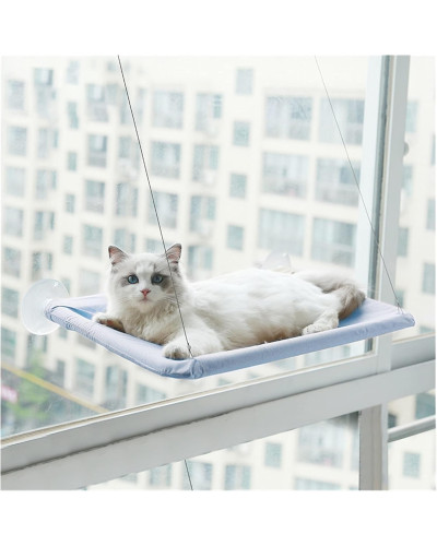 Підвісна лежанка для котів на присосках Suction Cup Cat Nest. MA688 (1 ящ. = 35 шт.)