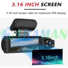 Відеореєстратор D8 1080P. MA648 (1 ящ. = 50 шт.)