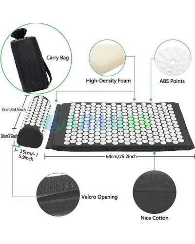 Акупунктурний килимок Acupressure Mat. MA654 (1 ящ. = 30 шт.)