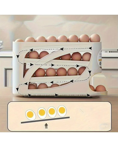 Органайзер для яєць великий Egg Storage Box. MA660 (1 ящ. = 50 шт.)