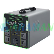 Портативна електростанція 1000W/1200Wh 100 Ah Smart Sine Wave T1000. MA479 (1 ящ. = 1 шт.)