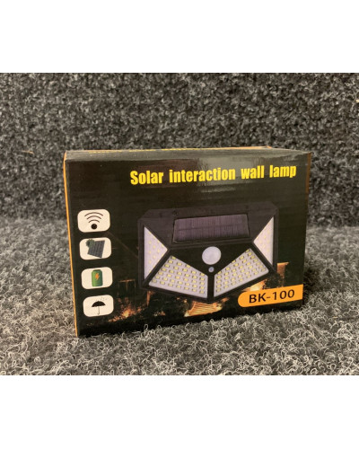 Ліхтар на сонячній панелі 100LED Solar Induction Lamp. MA707 (1 ящ. = 100 шт.)