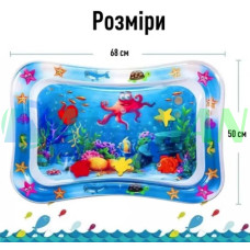 Надувной водный коврик 50×69 см. MA711 (1 ящ. = 200 шт.)