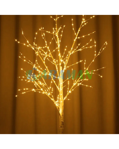 Світлодіодне декоративне дерево 1,5 м, 320 LED, тепле біле світло. MA7500 (1 ящ. = 10 шт.)