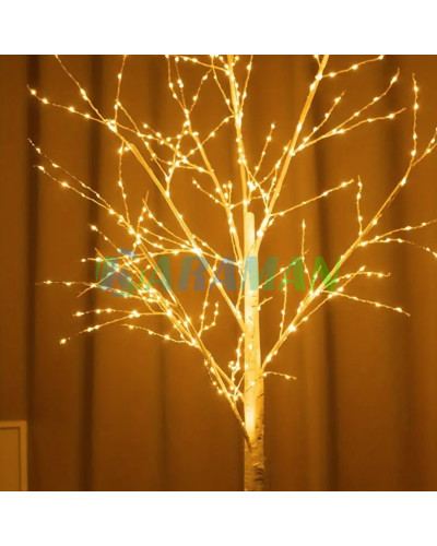 Світлодіодне декоративне дерево 1,5 м, 320 LED, тепле біле світло. MA7500 (1 ящ. = 10 шт.)