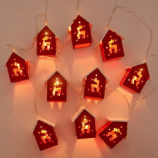 Новорічна гірлянда 3 м, 20 LED, тепле біле світло, USB. MA755 (1 ящ. = 20 шт.)