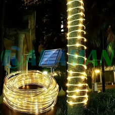 Світлодіодна гірлянда "Трубка" 10 м 100 LED, тепле біле світло. LU993warmwhite (1 ящ. = 48 шт.)