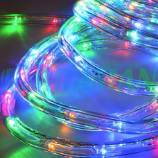 Світлодіодна гірлянда "Трубка" 10 м 100 LED сонячна батарея, різнокольорова. LU993multi (1 ящик = 48 шт.)