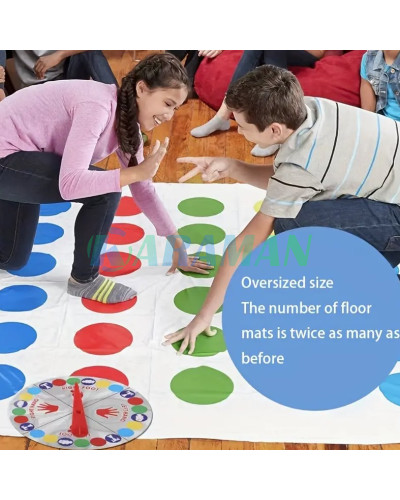 Напольна "Твістер" гра Dance Pad Toy Party Game. MA780 (1 ящ. = 240 шт.)