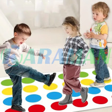 Напольна "Твістер" гра Dance Pad Toy Party Game. MA780 (1 ящ. = 240 шт.)