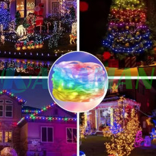 Гірлянда 200 LED Різнокольорова Multi 20 м USB з Пультом. LU992multi (1 ящ. = 100 шт.)