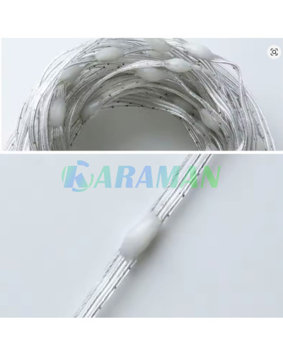 Гірлянда 200 LED Теплий Білий Warm White 20 м USB з Пультом. LU992warmwhite (1 ящ. = 100 шт.)