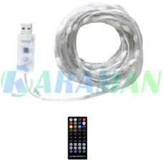 Гірлянда 200 LED Теплий Білий Warm White 20 м USB з Пультом. LU992warmwhite (1 ящ. = 100 шт.)