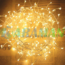 Гірлянда "Мішура" 3м 100 LED Warm White USB з пультом. LU995 (1 ящ. = 300 шт.)