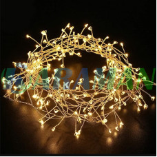 Гірлянда "Мішура" 3м 100 LED Warm White USB з пультом. LU995 (1 ящ. = 300 шт.)