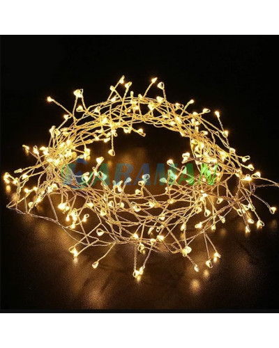 Гірлянда "Мішура" 3м 100 LED Warm White USB з пультом. LU995 (1 ящ. = 300 шт.)