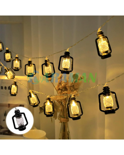 Світлодіодна вінтажна гірлянда Теплий білий USB 4.5M 20LED. LU998 (1ящ. = 100 шт)
