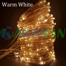 Гірлянда штора "Завіса" 3*6 м 600 LED USB з пультом, теплий білий. MA743warmwhite (1 ящик = 100 шт)