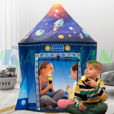 Детская игровая палатка шатёр "Universe" космос. MA778 (1ящ.= 35 шт)