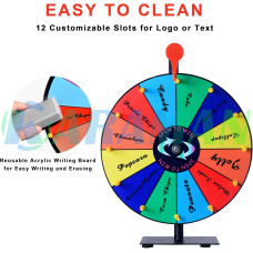 Ігрове колесо Lottery Wheel діаметром 30 см. MA782 (1 ящик = 10 шт)