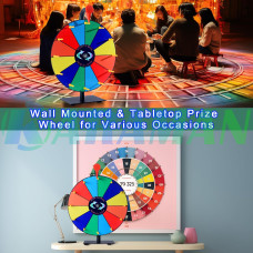 Ігрове колесо Lottery Wheel діаметром 30 см. MA782 (1 ящик = 10 шт)