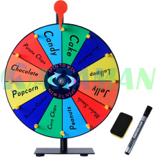 Ігрове колесо Lottery Wheel діаметром 30 см. MA782 (1 ящик = 10 шт)