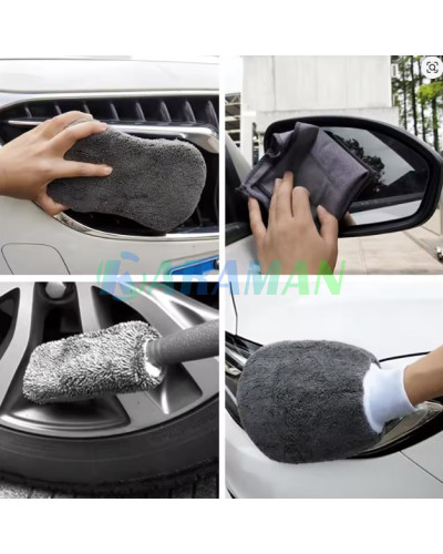 Набір 9 в 1 для догляду за автомобілем ProUser Microfibre Car Cleaning Kit. MA801 (1 ящик = 50 шт)