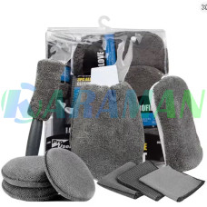 Набір 9 в 1 для догляду за автомобілем ProUser Microfibre Car Cleaning Kit. MA801 (1 ящик = 50 шт)
