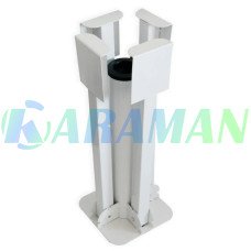 Подставка белая металлическая под зонт диаметр 3.5 HYC103white  (1ящ.=10шт.)