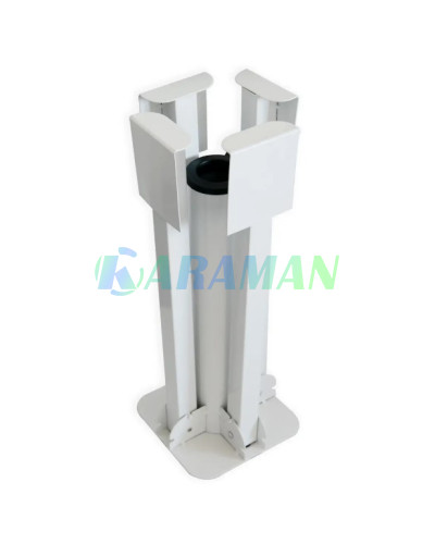 Подставка белая металлическая под зонт диаметр 3.5 HYC103white  (1ящ.=10шт.)
