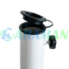 Подставка белая металлическая под зонт диаметр 3.5 HYC103white  (1ящ.=10шт.)