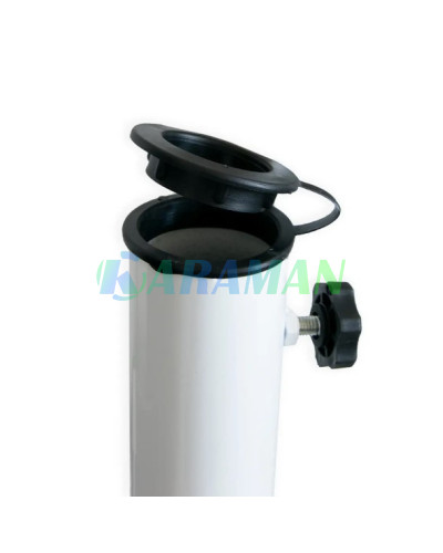 Подставка белая металлическая под зонт диаметр 3.5 HYC103white  (1ящ.=10шт.)