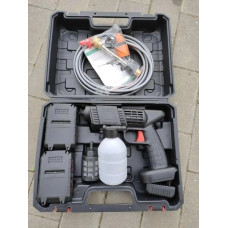 Міні-мийка акумуляторна в кейсі 2 АКБ, 48В, чорний Black KAR29 (1 ящ. = 10 шт.)