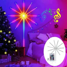 Декоративная настенная LED гирлянда-лента с пультом и Bluetooth управлением, USB KAR44 (1 ящ. = 100 шт.)