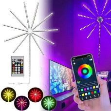 Декоративная настенная LED гирлянда-лента с пультом и Bluetooth управлением, USB KAR44 (1 ящ. = 100 шт.)
