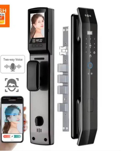 Розумний дверний замок LOCK97 з 3D-розпізнаванням обличчя, камерою та Wi-Fi