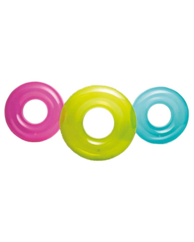 Коло надувне пляжне для плавання INTEX 59260 76 см, в асортименті KAR102 (1ящ.= 24 шт.)