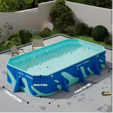Портативний складаний басейн Pool 318х183х50 см, KAR107 (1ящ. = 1 шт.)