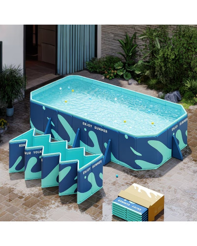 Портативний складаний басейн Pool 318х183х50 см, KAR107 (1ящ. = 1 шт.)