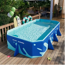 Портативний складаний басейн Pool 318х183х50 см, KAR107 (1ящ. = 1 шт.)