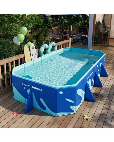Портативний складаний басейн Pool 318х183х50 см, KAR107 (1ящ. = 1 шт.)