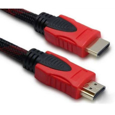 Кабель HDMI–HDMI (V1.4) з фільтром, тканинна оболонка, 1.5 метрів. ART0085 (1 ящ. = 200 шт.)