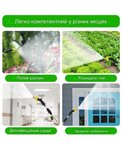 Обприскувач акумуляторний садовий 3 змінні насадки, KAR146 (1 ящ. = 36 шт.)