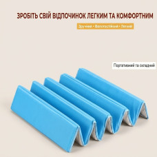 Коврик водонепроницаемый складной для пикника и отдыха на природе 185 х 70 см, голубой KAR154 (1 ящ. = 27 шт.)