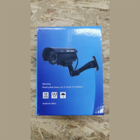 Муляж камери відеоспостереження Camera з датчиком руху, фальш камера CCTV з LED-індикатором, імітація охоронної камери, чорна 160×80×73 мм KAR249 (1 ящ. = 60 шт.)